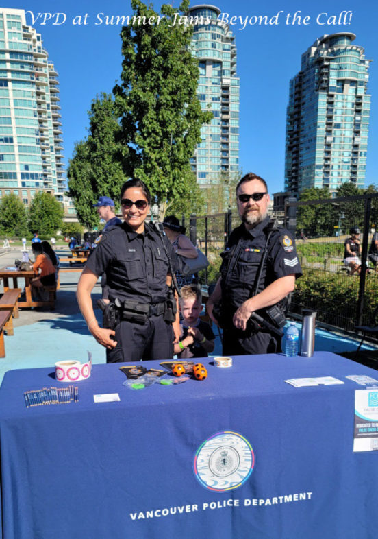 2022 VPD info booth